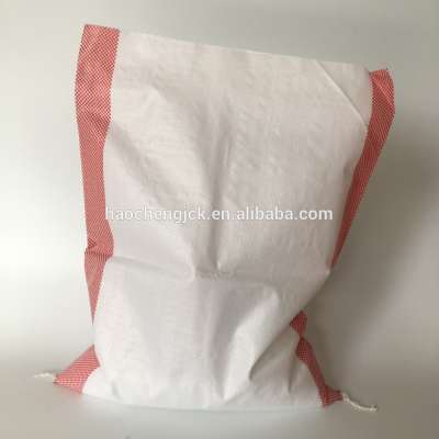 pp woven bag for 50kg rice food